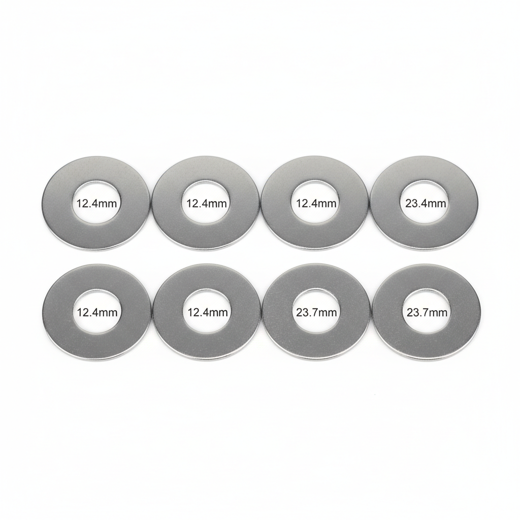 M12 Stainless Flat Washers - Pack of 10