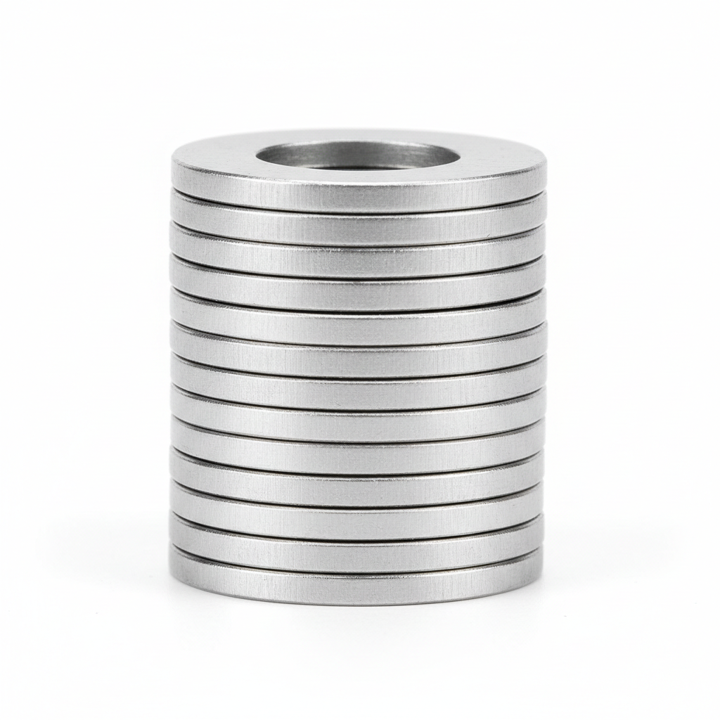 M12 Stainless Flat Washers - Stacked Profile