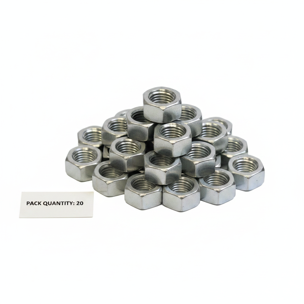 M8 Hex Nut Pack Shot