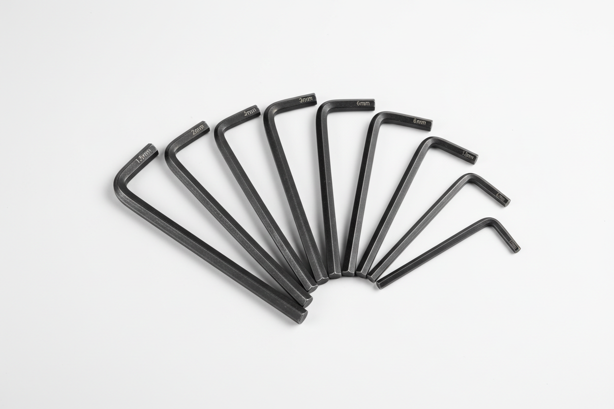 Metric Hex Allen Key Set 1.5mm-10mm