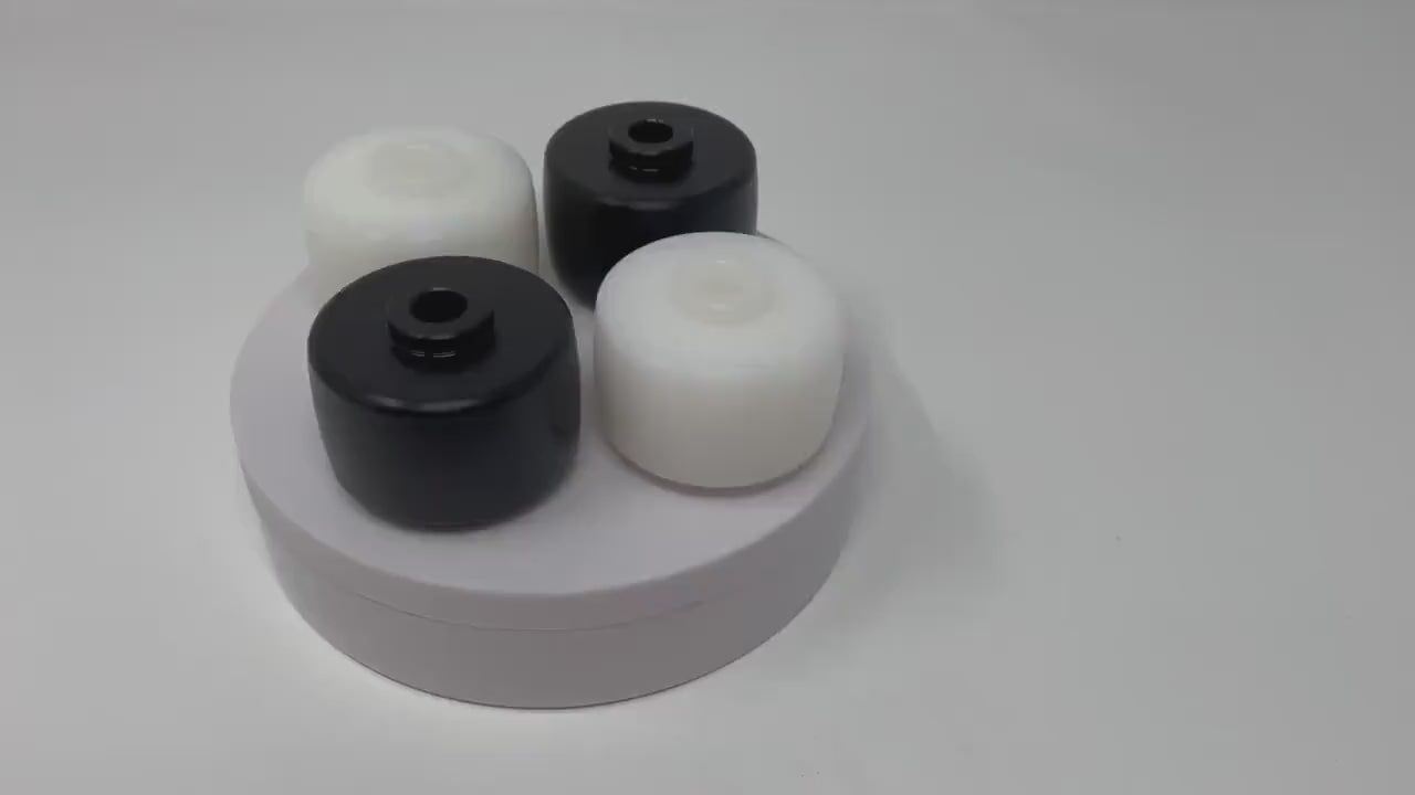 Entry Wheels for BT Rolatruc LHM230 Pallet Truck Black