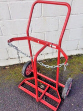 OXYGEN ACETYLENE GAS CYLINDER Trolley LINDE BOC Great condition ready for work!!